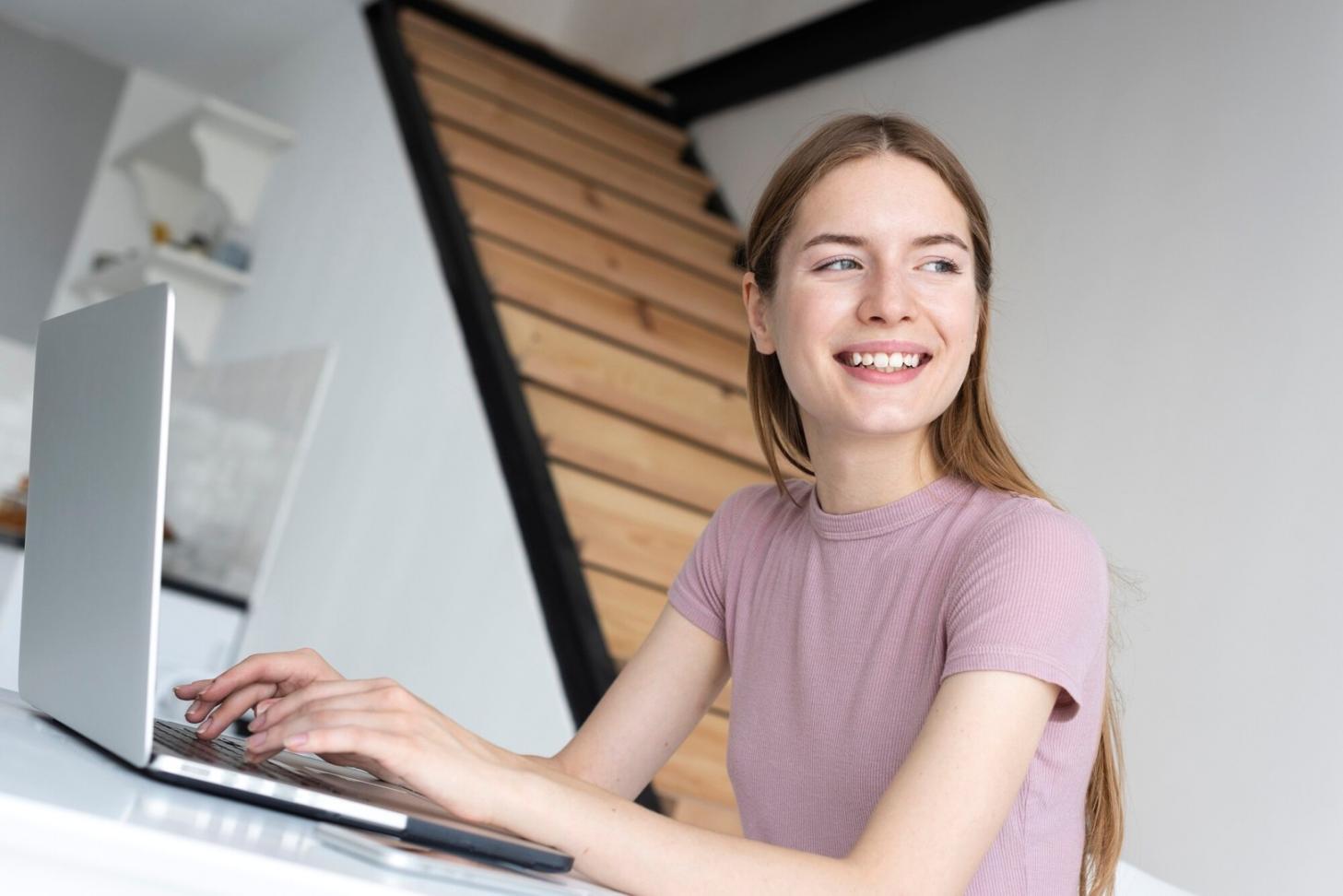 Mobile testing lab setup with multiple devices and testing equipment